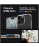 Spigen Crystal Hybrid iPhone 15 Pro Max Hoesje Back Cover Transparant