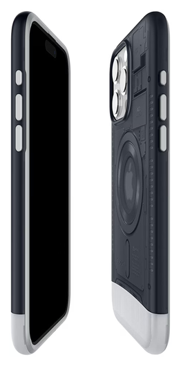 Spigen Classic C1 MagFit Apple iPhone 15 Pro Max Hoesje MagSafe Grijs afbeelding 9