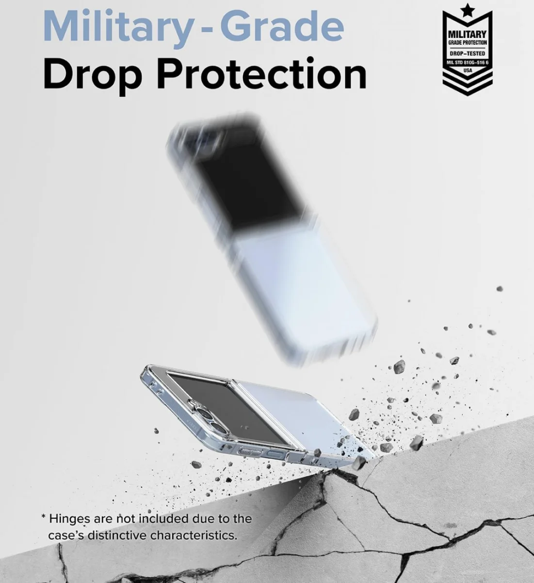 Ringke Fusion Samsung Galaxy Z Flip 6 Hoesje Back Cover Transparant afbeelding 4