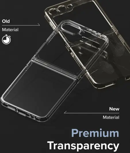 Ringke Fusion Samsung Galaxy Z Flip 6 Hoesje Back Cover Transparant afbeelding 7