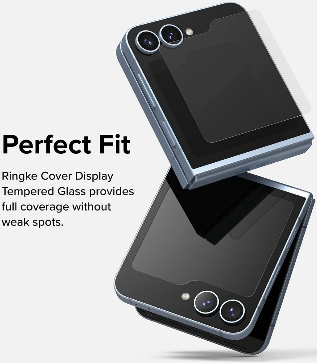 Ringke Cover Display Samsung Galaxy Z Flip 6 Screen Protector (2-Pack) afbeelding 5