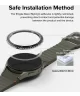 Ringke - Bezel Styling + Tempered Glass - Samsung Galaxy Watch 7 40MM - Zwart 80