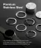 Ringke - Bezel Styling + Tempered Glass - Samsung Galaxy Watch 7 40MM - Zwart 96 afbeelding 9