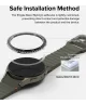 Ringke - Bezel Styling + Tempered Glass - Samsung Galaxy Watch 7 44MM - Zwart 80