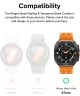 Ringke - Samsung Galaxy Watch Ultra - Bezel Styling + Tempered Glass - Zilver 01