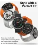 Ringke - Samsung Galaxy Watch Ultra - Bezel Styling + Tempered Glass - Zilver 03