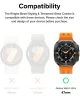 Ringke - Samsung Galaxy Watch Ultra - Bezel Premium 80 + Tempered Glass - Zwart