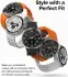 Ringke - Samsung Galaxy Watch Ultra - Bezel Premium 80 + Tempered Glass - Zwart afbeelding 13