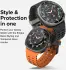 Ringke - Samsung Galaxy Watch Ultra - Bezel Premium 98 + Tempered Glass - Zwart afbeelding 14