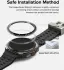 Ringke - Samsung Galaxy Watch Ultra - Bezel Premium 98 + Tempered Glass - Zwart afbeelding 10