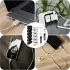 12 Pack Flexibele Siliconen Kabelbeschermers Zwart en Wit afbeelding 9