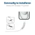 12 Pack Flexibele Siliconen Kabelbeschermers Zwart en Wit afbeelding 3