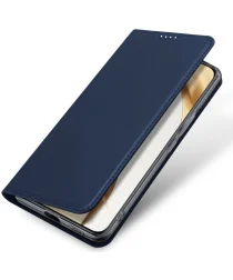 Dux Ducis Skin Pro Honor 200 Hoesje Portemonnee Blauw