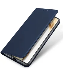 Dux Ducis Skin Pro Honor 200 Pro Hoesje Portemonnee Blauw