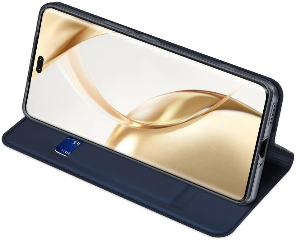 Dux Ducis Skin Pro Honor 200 Pro Hoesje Portemonnee Blauw afbeelding 5