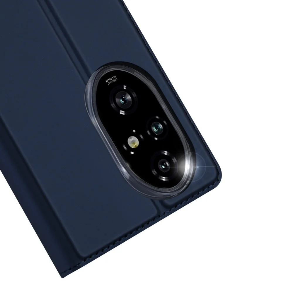 Dux Ducis Skin Pro Honor 200 Pro Hoesje Portemonnee Blauw afbeelding 6
