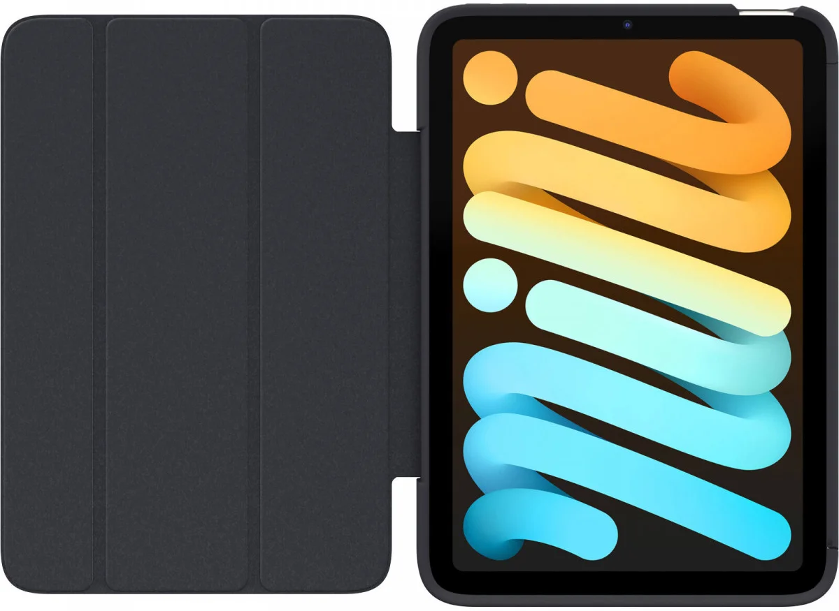 OtterBox Symmetry 360 Elite Apple iPad Mini 7/6 Hoes Book Case Grijs afbeelding 2
