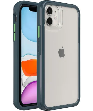 LifeProof See Apple iPhone 11 Hoesje Back Cover Transparant Blauw Hoesjes