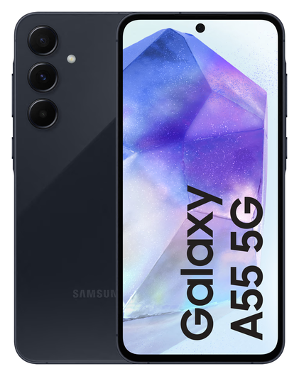 Samsung Galaxy A55 5G 256GB Donkerblauw afbeelding 1