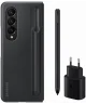 Origineel Samsung Z Fold 4 Bundel (Hoesje Standing Cover, S-Pen, 25W Snellader)