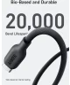 Anker 544 Bio-Based (140W) USB-C naar USB-C Kabel 1.8 Meter Zwart