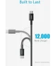 Anker Gevlochten USB-C naar USB-C Kabel 240W Fast Charge 0.9M Zwart