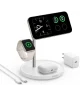 Anker MagGo Qi2 15W Draadloze MagSafe Oplader iPhone/AirPods (Pro)/Watch Wit