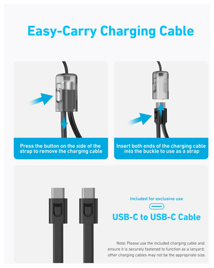 Anker (30W) USB-A en USB-C Power Delivery Powerbank 20.000 mAh Zwart afbeelding 3