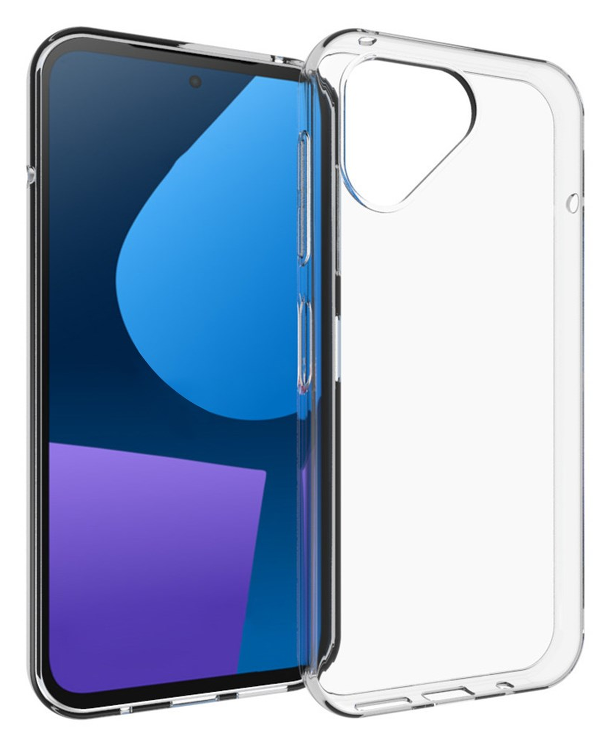 FairPhone 5 Hoesje Dun TPU Back Cover Transparant afbeelding 1