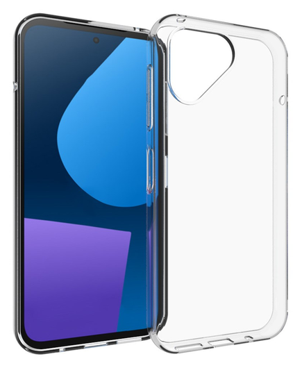 FairPhone 5 Hoesje Dun TPU Back Cover Transparant afbeelding 1