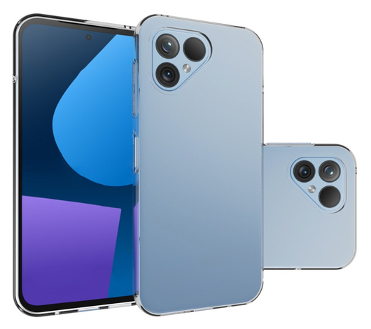 FairPhone 5 Hoesje Dun TPU Back Cover Transparant afbeelding 2