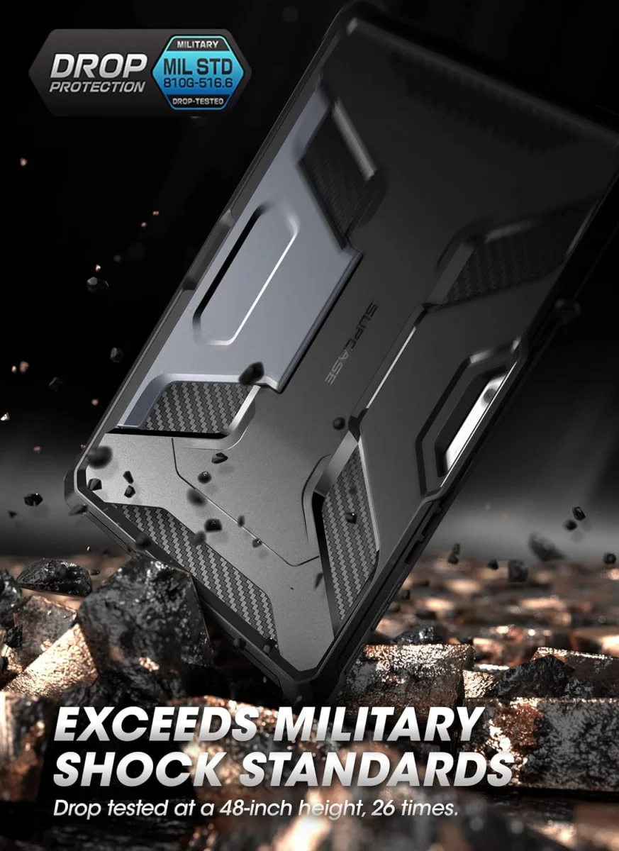 SUPCASE UB Pro Microsoft Surface Pro 9 Hoes Back Cover Zwart afbeelding 3