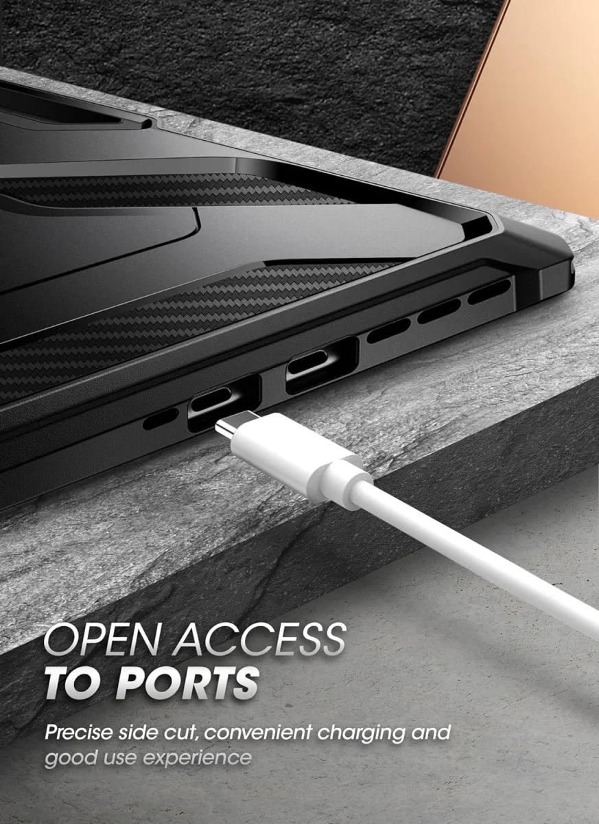 SUPCASE UB Pro Microsoft Surface Pro 9 Hoes Back Cover Zwart afbeelding 5