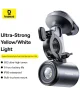 Baseus PrimeTrip Telefoonhouder Fiets Kickstand Ring met Lamp Zwart