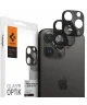 Spigen Optik iPhone 15 Pro (Max) / 14 Pro (Max) Camera Protector Zwart 2-Pack