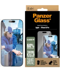 PanzerGlass Classic Fit Apple iPhone 16 Pro Screen Protector Tempered Glass