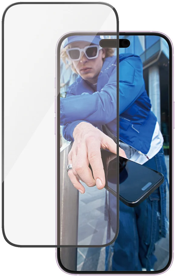 PanzerGlass Ultra-Wide Apple iPhone 16 / 15 Plus Screen Protector afbeelding 2