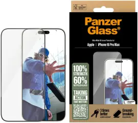 PanzerGlass Ultra-Wide Apple iPhone 16 Pro Max Screen Protector