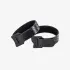 10 Pack Herbruikbare Kabelbinders Klittenband Kabels Opbergen Zwart afbeelding 2