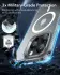 ESR Classic Hybrid Apple iPhone 16 Pro Hoesje MagSafe Frosted Transparant afbeelding 2