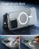 ESR Classic Hybrid Apple iPhone 16 Pro Hoesje MagSafe Frosted Transparant afbeelding 5