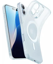 ESR Zero Clear HaloLock Apple iPhone 16 Hoesje MagSafe Frosted Blauw