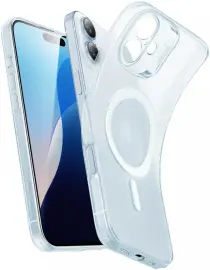 ESR Zero Clear HaloLock Apple iPhone 16 Hoesje MagSafe Frosted Blauw