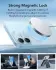 ESR Zero Clear HaloLock Apple iPhone 16 Hoesje MagSafe Frosted Blauw afbeelding 3