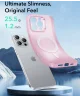 ESR Zero Clear HaloLock Apple iPhone 16 Pro Hoesje MagSafe Frosted Roze