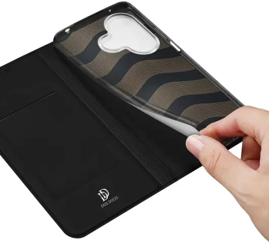Dux Ducis Skin Pro Xiaomi Redmi 13 4G / Poco M6 Hoesje Portemonnee Zwart afbeelding 9