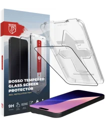 Rosso Apple iPhone 16 Pro Tempered Glass met Installatietray