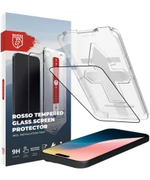 Rosso Apple iPhone 16 Plus Tempered Glass met Installatietray