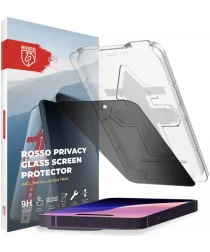 Rosso Apple iPhone 16 Pro Privacy Glass met Installatietray