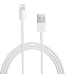 Originele Apple USB-A naar Lightning Kabel 1 Meter Wit afbeelding